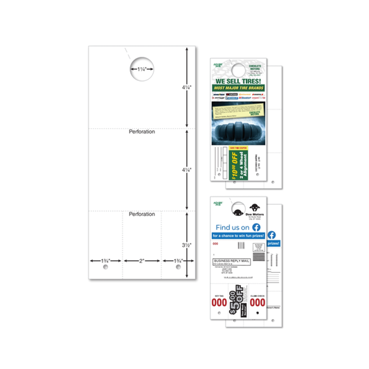 STANDARD CUSTOM ADVER-TAG W/COUPON