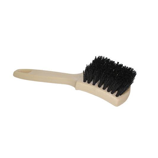 NYLON WHITE WALL BRUSH WITH 1" BRISTLE