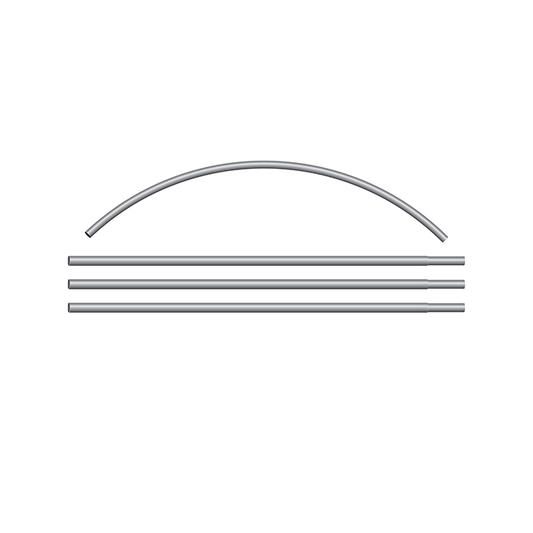 4 PC. POLE SET FOR SWOOPER BANNER
