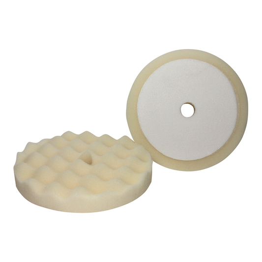 WHITE VELCRO WAFFLE FOAM PAD