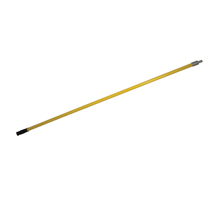 FIBERGLASS POLE WITH METAL TIP THREADED