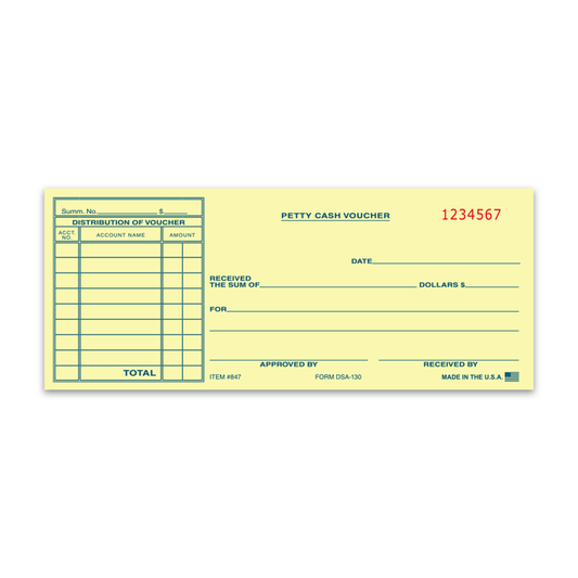 PETTY CASH VOUCHER