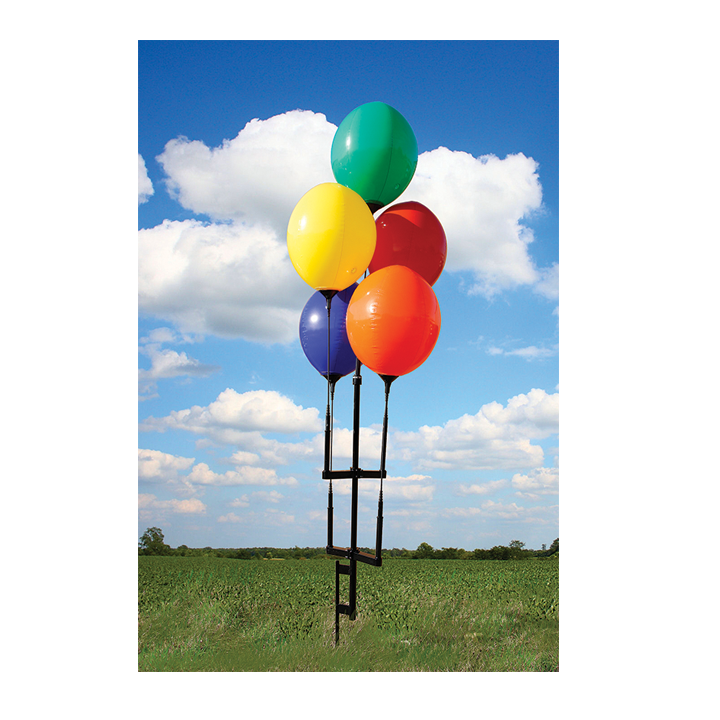 REUSABLE BALLOON GROUND POLE KIT - 5 BALLOONS