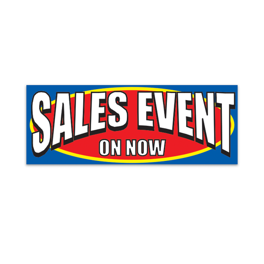 BANNER - 12' X 4 1/2" - SALES EVENT