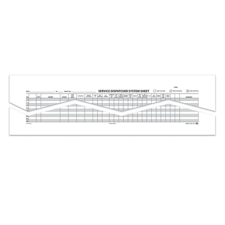 ROUTE SHEET - SDSS