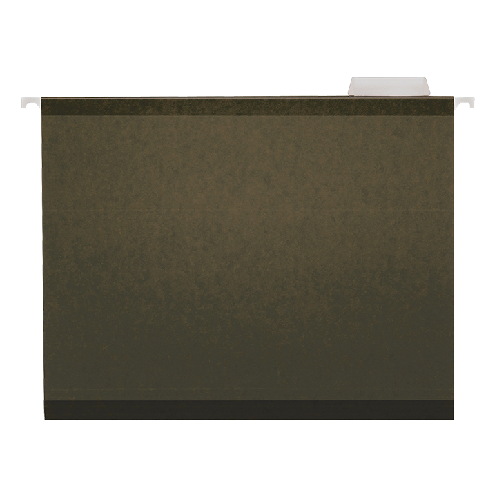 HANGING FILE FOLDER - REINFORCED LETTER SIZE