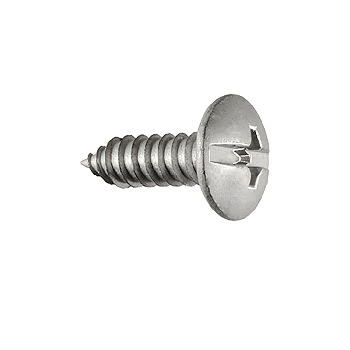 LICENSE PLATE SCREW DUO DRIVE TRUSS HEAD - #14 X 3/4"