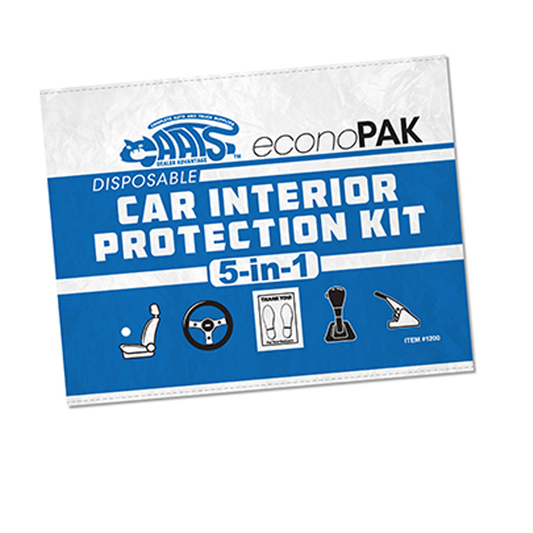 5 IN 1 DISPOSABLE CAR INTERIOR PROTECTION KIT