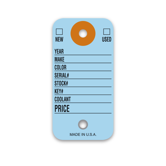 KEY TAGS (COLORED)