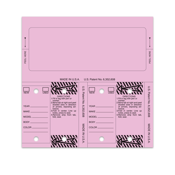 Consecu Tags Custom or Blank