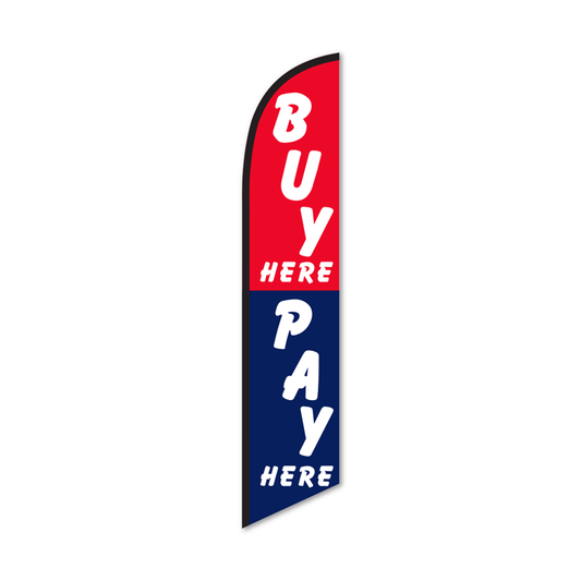 SWOOPER BANNERS-RED & BLUE